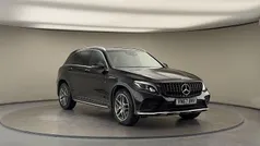 Obsidian black Used 2017 Mercedes GLC220 AMG line SUV | £18,800 (Fair price)