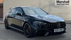 Black Used 2023 Mercedes A45 AMG AMG Hatchback | £45,190 (Fair price)