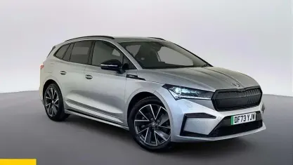 Usado Skoda Enyaq iV SportlinePlus 194 kW (265 CV) 2023 Plateado SUV
