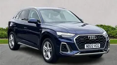 Blue Used 2022 Audi Q5 S-Line SUV | £33,315 (Fair price)