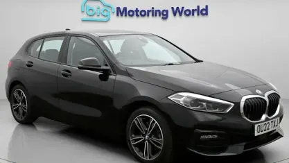 Used BMW 118 Sport Line 150 HP (110 kW) 2022 Black Hatchback