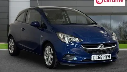 Used Vauxhall Corsa 75 HP (55 kW) 2019 Blue Hatchback