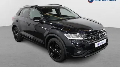 Used VW T-Roc R-line 150 HP (110 kW) 2024 Black SUV