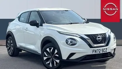 Used Nissan Juke Acenta 114 HP (83 kW) 2022 White SUV