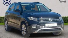 Deep black Used 2020 VW T-Cross SE SUV | £13,382 (Fair price)