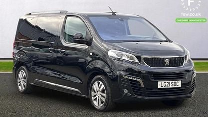 Begagnad Peugeot Traveller Allure 177 HK (130 kW) 2021 Svart Minibuss
