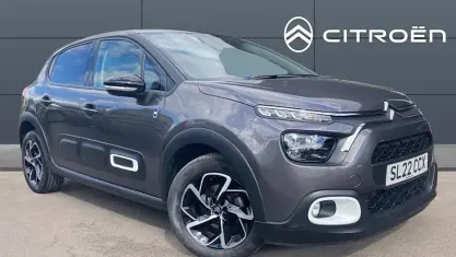 Begagnad Citroën C3 PureTech 110 HK (80 kW) 2022 Grå Halvkombi