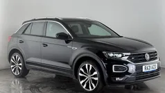 Black Used 2021 VW T-Roc R-line SUV | £21,550 (Good price)
