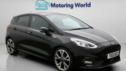 Used Ford Fiesta ST-Line X 125 HP (91 kW) 2021 Black Hatchback