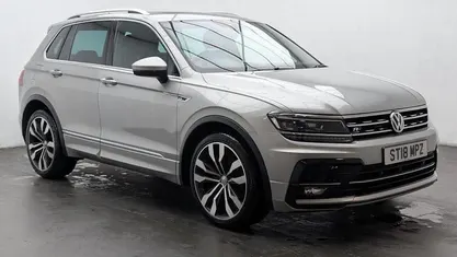 Used VW Tiguan R-line 150 HP (110 kW) 2018 Silver SUV