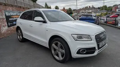 Used Audi Q5 S-line plus 190 HP (139 kW) 2016 White SUV
