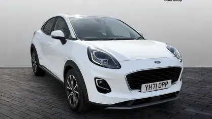 Used Ford Puma Titanium 125 HP (91 kW) 2022 White SUV