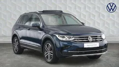 Blue Used 2022 VW Tiguan Elegance SUV | £27,475 (Fair price)
