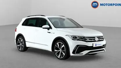 Second-hand VW Tiguan R-line 150 CP (110 kW) 2023 Alb SUV