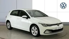 White Used 2021 VW Golf VIII Life Hatchback | £17,257 (Fair price)