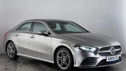 Used Mercedes A180 AMG Line Premium 116 HP (85 kW) 2019 Silver Sedan