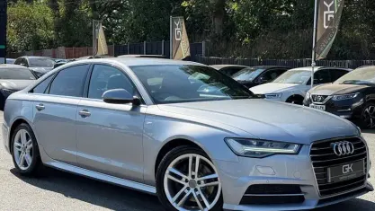 Used Audi A6 S-Line 190 HP (139 kW) 2016 Silver Sedan