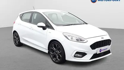 White Used 2019 Ford Fiesta ST-Line Hatchback | £10,249 (Fair price)