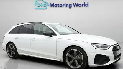 Used Audi A4 Black Edition 150 HP (110 kW) 2021 White Estate