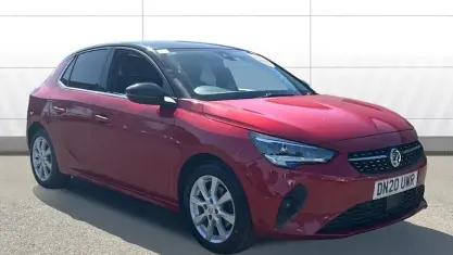 Usado Vauxhall Corsa Elite 101 HP (74 kW) 2020 Vermelho Citadino