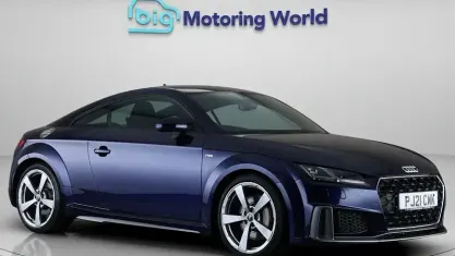 Usado Audi TT S-Line 245 HP (180 kW) 2021 Azul Coupé