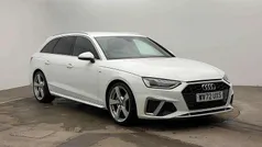White Used 2022 Audi A4 S-Line Estate | £26,108 (A bit pricey)