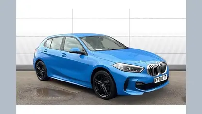 Used BMW 118 M Sport 140 HP (102 kW) 2020 Blue Hatchback