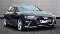 Black Used 2023 Audi A4 S-Line Sedan | £24,495 (Fair price)