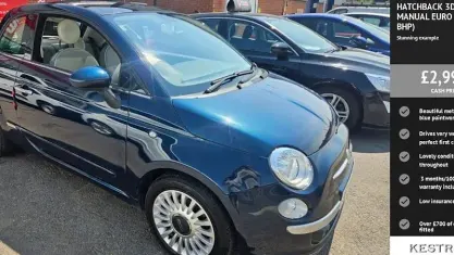 Used Fiat 500 Lounge 69 HP (50 kW) 2015 Hatchback