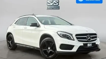 Używany Mercedes GLA220 AMG line 170 KM (125 kW) 2015 Biały SUV