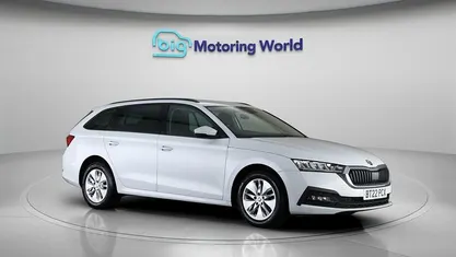 White Used 2022 Skoda Octavia SE Technology Estate | £10,600 (Good price)