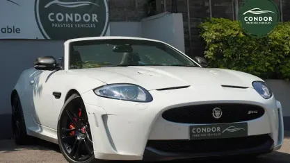 Used Jaguar XK Supercharged 551 HP (405 kW) 2012 White Cabriolet
