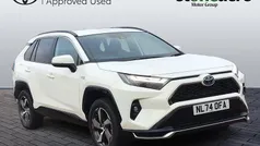 White Used 2024 Toyota RAV4 Hybrid Design SUV | £34,000 (Good price)