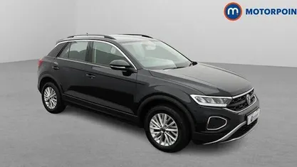 Black Used 2023 VW T-Roc Life SUV | £18,349 (Fair price)