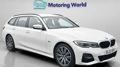 Used BMW 330e M Sport 292 HP (214 kW) 2022 White Estate
