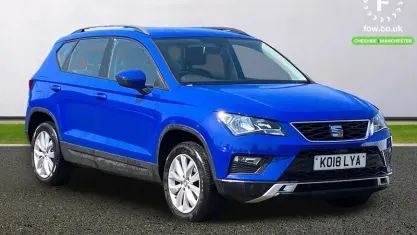 Used Seat Ateca Ecomotive 116 HP (85 kW) 2018 Blue SUV