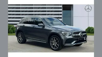 Used Mercedes GLC300 AMG line 320 HP (235 kW) 2022 Grey SUV
