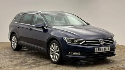 Used VW Passat Business 150 HP (110 kW) 2018 Blue Estate