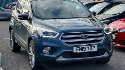 Blue Used 2019 Ford Kuga Titanium X SUV | £13,290 (Fair price)