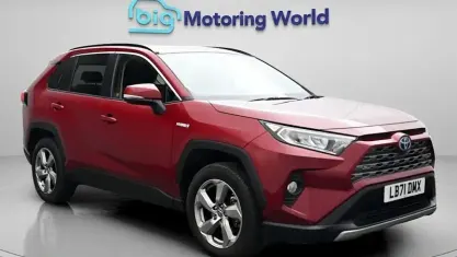 Used Toyota RAV4 Hybrid Design 222 HP (163 kW) 2021 Red SUV
