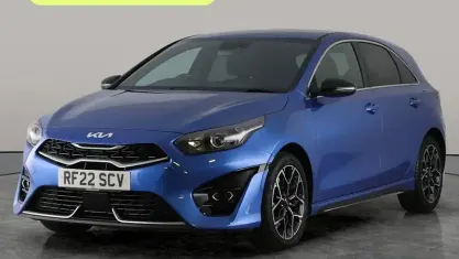 Used Kia Ceed GT-Line 160 HP (117 kW) 2022 Blue Hatchback