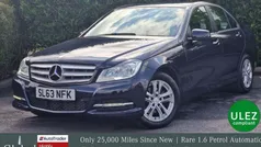 Blue Used 2013 Mercedes C180 Executive Sedan | £9,495 (A bit pricey)