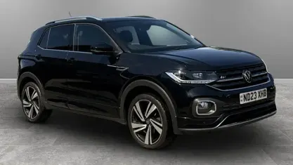 Used VW T-Cross R-line 110 HP (80 kW) 2023 Black SUV