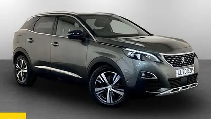 Used Peugeot 3008 GT-line 131 HP (96 kW) 2020 Grey SUV