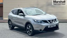 Silver Used 2017 Nissan Qashqai N-Connecta SUV | £10,790 (Good price)