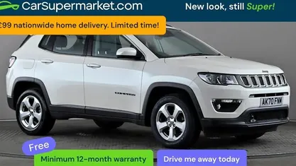 Used Jeep Compass Longitude 140 HP (102 kW) 2020 White SUV