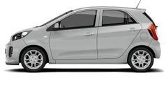 Bright silver Used 2015 Kia Picanto Air Hatchback | £5,665 (Fair price)