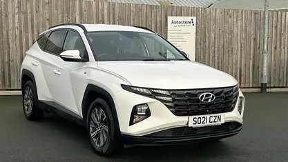 Used Hyundai Tucson SE 150 HP (110 kW) 2021 White SUV