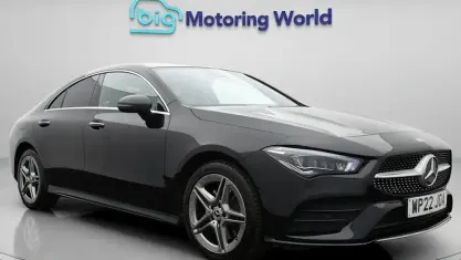 Used Mercedes CLA250e AMG Line Premium Plus 218 HP (160 kW) 2022 Black Coupe