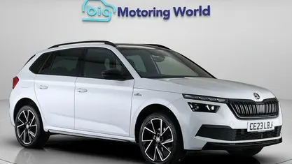 Begagnad Skoda Kamiq Monte Carlo 150 HK (110 kW) 2023 Vit SUV